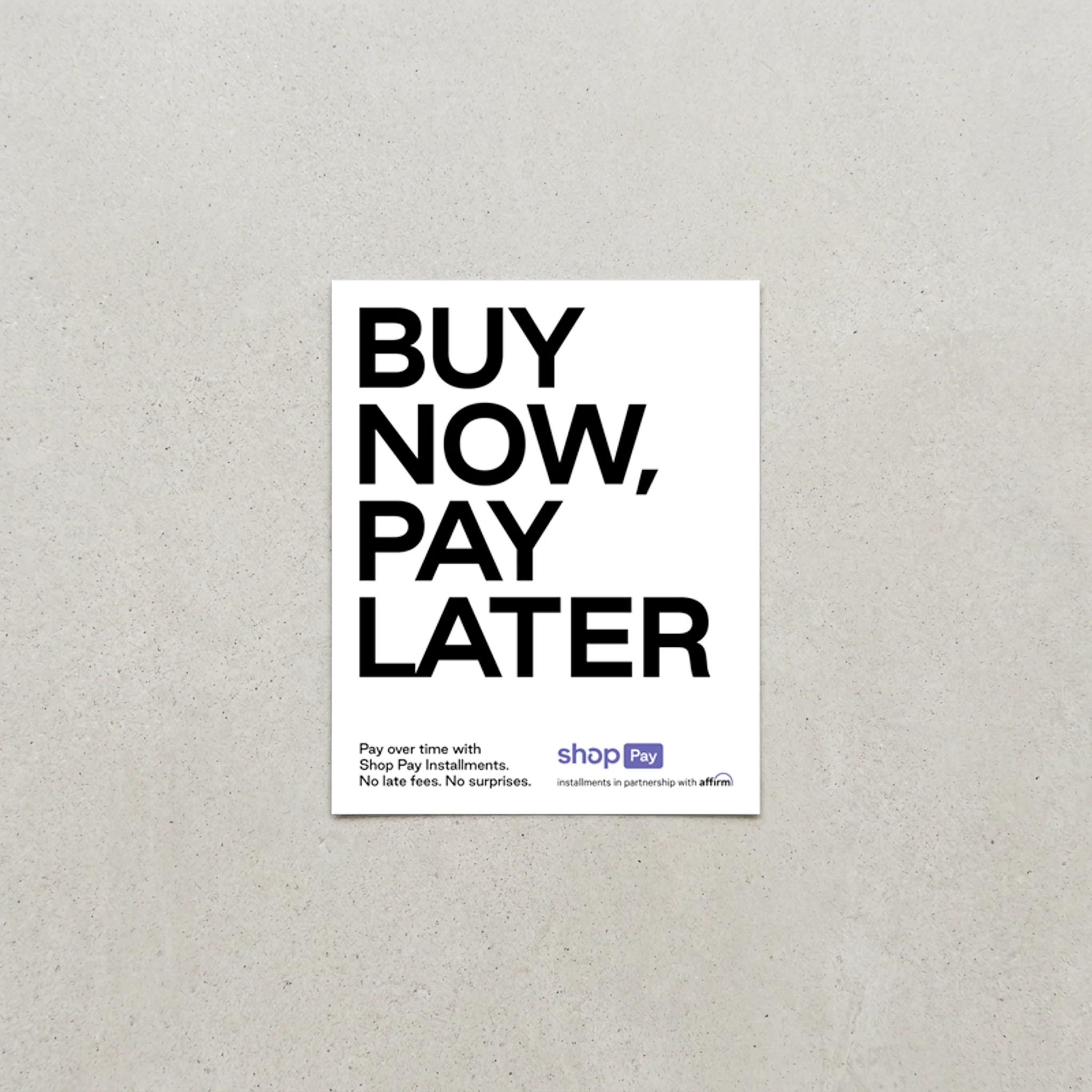 Shop Pay Installments marketing kit - Image 3